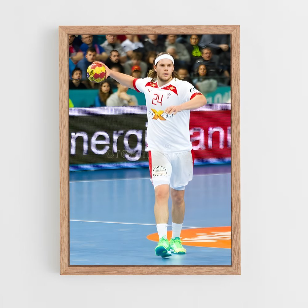 Poster Throwing Star – affiche Handball (vue 4)